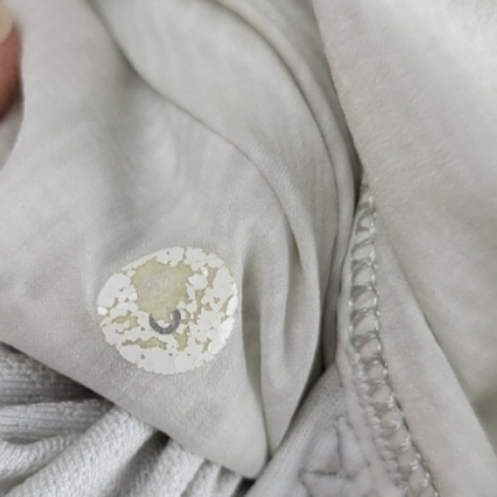 🤍LULULEMON🤍 Run Nada Windbreaker Grayish-white.. Size 6. - Picture 10 of 11